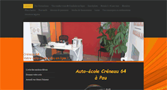 Desktop Screenshot of creneau64.fr