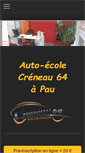 Mobile Screenshot of creneau64.fr